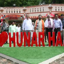 Today formally inaugurated Hunar Haat 2018 , being organised at North Central Zone Cultural Centre, Near Circuit House in Allahabad, by Ministry of Minority Affairs from 08th to 16th September 2018.