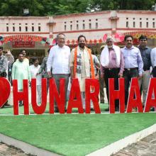 Today formally inaugurated Hunar Haat 2018 , being organised at North Central Zone Cultural Centre, Near Circuit House in Allahabad, by Ministry of Minority Affairs from 08th to 16th September 2018.