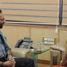 Discussed various issues related to Haj 2017 with Saudi Arabia Ambassador H.E. Dr Mohammed Alsati at Antyodaya Bhawan today.Through H.E. Dr Alsati, I thanked to Saudi Arabia Government for their cooperation which has ensured smooth Haj 2017.