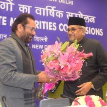 The inauguration of the Annual Conference of State Minorities Commission, organised by the National Commission for Minorities, in New Delhi on January 17, 2017