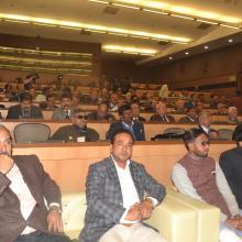 The Union Minister for Minority Affairs, Shri Mukhtar Abbas Naqvi at the inauguration of the Workshop for Inspecting Authorities of Maulana Azad Education Foundation, in New Delhi on January 13, 2018.