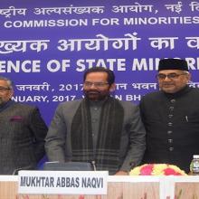 The inauguration of the Annual Conference of State Minorities Commission, organised by the National Commission for Minorities, in New Delhi on January 17, 2017