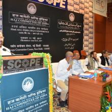 Addressed 32nd All India Haj Conference at Scope Complex, New Delhi