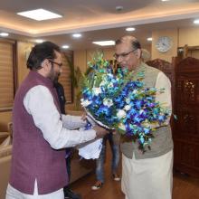 interaction with young & energetic IAS Probationers 2014 batch along with my colleague ministers Shri Jayant sinha & Shri Sudarshan bhagat.