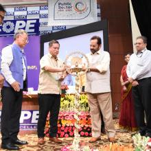 The Union Minister for Minority Affairs, Shri Mukhtar Abbas Naqvi addressing the National Conference of Principal Secretaries-Secretaries in-charge of States - UTs dealing with Minority Affairs, in New Delhi on July 16, 2018.