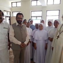 Today met George Alencherry, his grace Cardinal & Major Arch Bishop of Diocese of Ernakulam at Kochi & discussed empowerment of Christians.