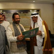 Bilateral agreement for Haj 2017 between India-Saudi Arabia with Haj Minister of Saudi Arabia H.E. Dr Mohammad Saleh Benten at Jeddah